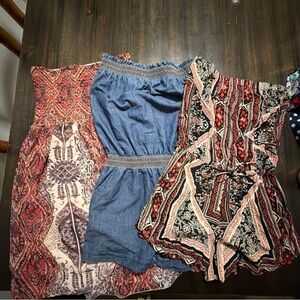 Angie Women's Jumpsuits - Multicolor Patterns